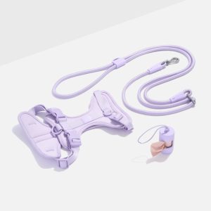 PET-WLK-01-1 Cushioned Harness + Hands-Free Rope Leash Walk Kit