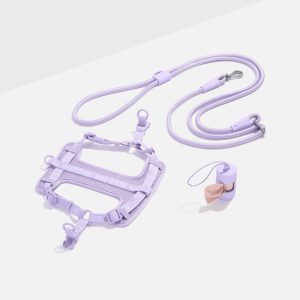 PET-WLK-07-1 Step-In Harness + Hands-Free Rope Leash Walk Kit
